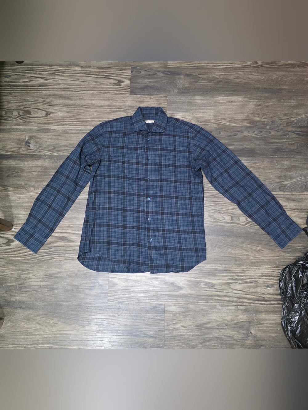 Maurizio Baldassari Men's checked  buttons Shirt